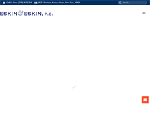 Tablet Screenshot of eskinandeskinlaw.com